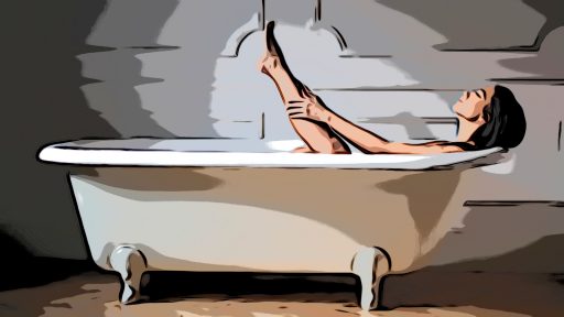 ein Abend allein zu Hause